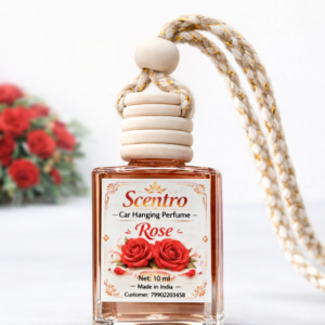 Rose car hanging perfume 10 ml 